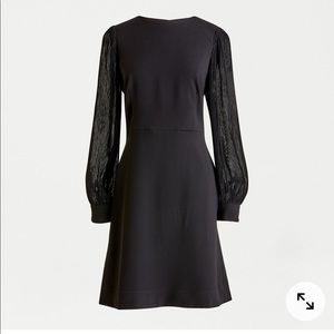 J Crew black dress